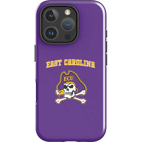 East Carolina University ECU Pirates Logo iPhone 16 Pro Max Impact Case